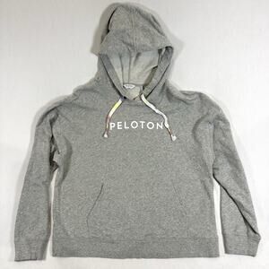 Peloton Women's Gray Hoodie Sweatshirt Size XL